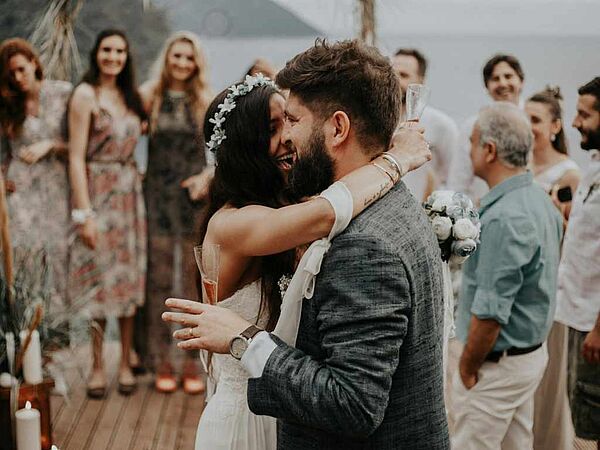 Live gespielter Eröffnungstanz auf einer Hochzeit in München